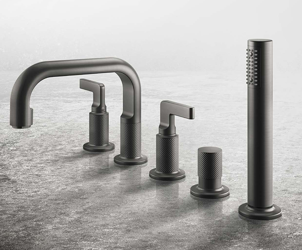 GESSI INCISO BATH SHOWER TAPS